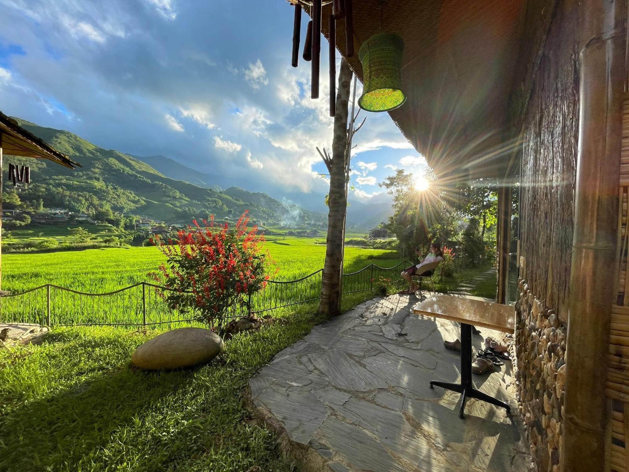 Sapa Bamboo Eco Pensionat Exteriör bild
